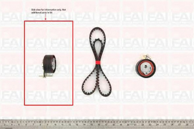 FAI AUTOPARTS tbk144 -  Комплект ремня ГРМ